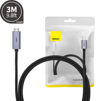 Baseus High Definition Series Graphene Type-C to HDMI 4K Adapter Cable