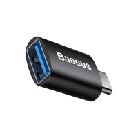 Baseus Ingenuity USB-C to USB-A Adapter OTG USB 3.1 ZJJQ000001-Black
