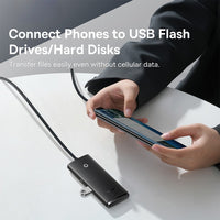 Baseus Lite Series 4-Port Type-C HUB Adapter (Type-C to USB 3.04 )
