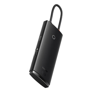 Baseus Lite Series 5-Port Type-C HUB Docking Station (Type-C to HDMI+USB3.03+PD)-Black
