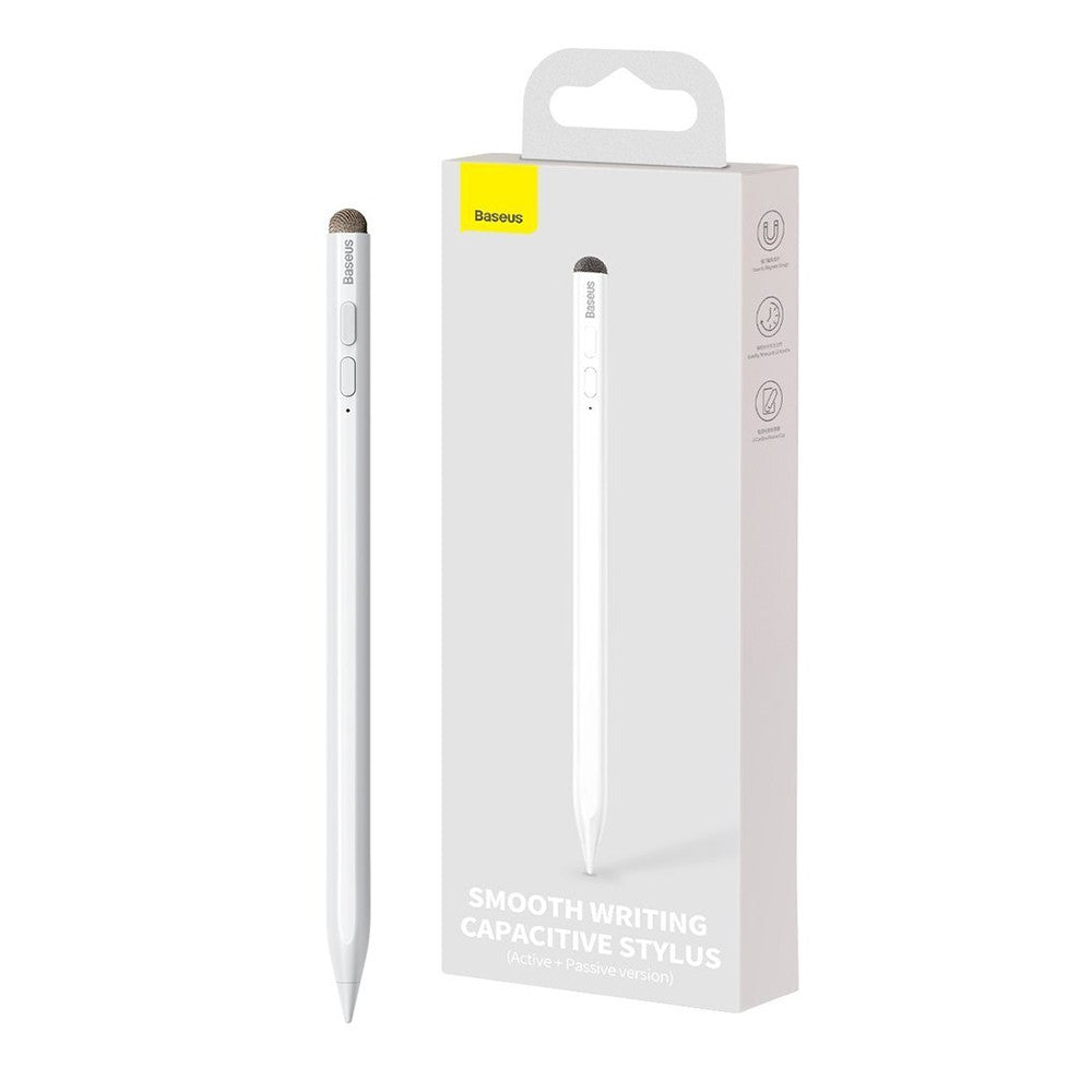 Baseus Smooth Writing Capacitive Stylus (Active+Passive Version) ACSXB-C02-White