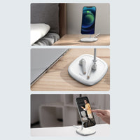 Baseus Swan Magnetic Desktop Bracket Wireless Qi Charger 15 W (Suit for IP12)