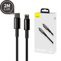 Baseus Tungsten Gold Fast Charging Data Cable Type-C to iP PD 20W