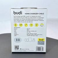 sky Budi AC339ATW 12W wall charger with USB-A to C combo
