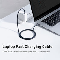 CW-FXP Baseus Crystal Shine Series Fast Charging Data Cable Type-C to Type-C 100W
