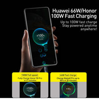 CW-FXP Baseus Crystal Shine Series Fast Charging Data Cable USB to Type-C 100W