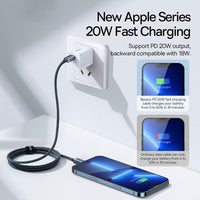 CW-FXP Baseus Crystal Shine Series Fast Charging Data Cable Type-C to iP 20W
