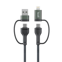 Budi DC259ATTL12B 65W 27W 4-in-1 Charge/SYNC Cable
