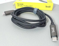 sky Budi DC267TT18 1.8m 240W Type-C to C Cable
