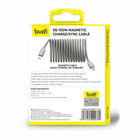 sky Budi DC268TT10G 1M 100W Type-C to C Magnetic Cable
