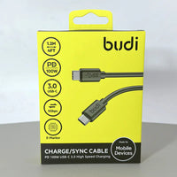 sky Budi DC536TT12 1.2m 100W Type-C to C Cable
