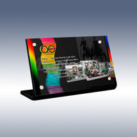 Display King - Acrylic display plaque for LEGO® Queer Eye-The Fab 5 Loft 10291
