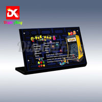 Display King - Acrylic display plaque for Lego PAC-MAN Arcade 10323
