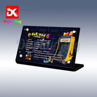 Display King - Acrylic display plaque for Lego PAC-MAN Arcade 10323
