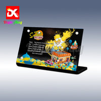 Display King - Acrylic display plaque for LEGO® The Simpsons: Krusty Burger 10352
