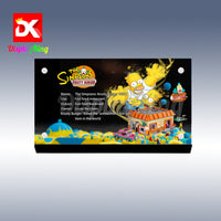 Display King - Acrylic display plaque for LEGO® The Simpsons: Krusty Burger 10352
