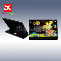 Display King - Acrylic display plaque for LEGO® The Simpsons: Krusty Burger 10352
