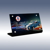Display King - Acrylic display plaque for Lego Shelby Cobra 427 S/C 10357
