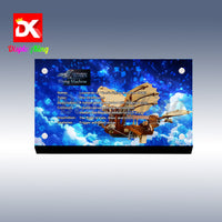 Display King - Acrylic display plaque for Lego Leonardo da Vinci's Flying Machine 10363
