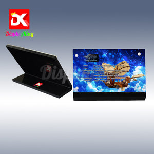 Display King - Acrylic display plaque for Lego Leonardo da Vinci's Flying Machine 10363