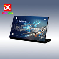 Display King - Acrylic display plaque for LEGO® Douglas DC-3 PAN AM Airliner 11378
