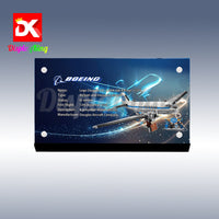 Display King - Acrylic display plaque for LEGO® Douglas DC-3 PAN AM Airliner 11378
