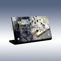 Display King - Acrylic display plaque for Lego Kenner Millenium Falcon 1978
