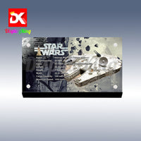 Display King - Acrylic display plaque for Lego Kenner Millenium Falcon 1978
