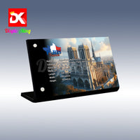 Display King - Acrylic display plaque for Lego Notre-Dame de Paris 21061
