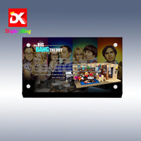 Display King - Acrylic display plaque for Lego The Big Bang Theory 21302
