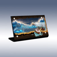 Display plaque for LEGO Ideas Ship in a Bottle 21313