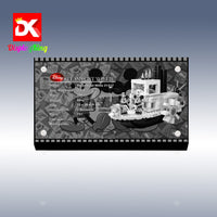 Display King - Acrylic display plaque for Lego Steamboat Willie 21317
