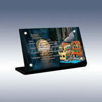 Display King - Acrylic display plaque for LEGO® Italian Riviera 21359
