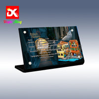 Display King - Acrylic display plaque for LEGO® Italian Riviera 21359
