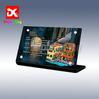 Display King - Acrylic display plaque for LEGO® Italian Riviera 21359
