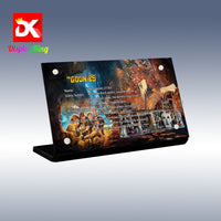 Display King - Acrylic display plaque for LEGO® The Goonies 21363
