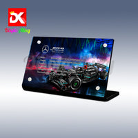 Display King - Acrylic display plaque for LEGO® Mercedes-AMG F1 W14 E Performance 42171
