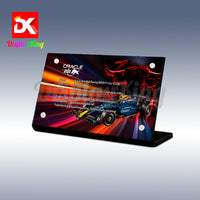 Display King - Acrylic display plaque for LEGO® Oracle Red Bull Racing RB20 F1 Car 42206
