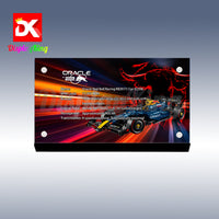 Display King - Acrylic display plaque for LEGO® Oracle Red Bull Racing RB20 F1 Car 42206
