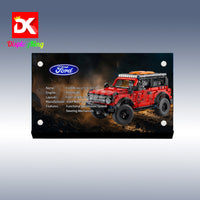 Display King - Acrylic display plaque for LEGO® Ford Bronco SUV 42213
