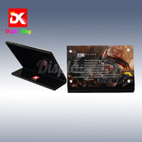 Display King - Acrylic display plaque for LEGO® Volvo EC500 Hybrid Excavator 42215
