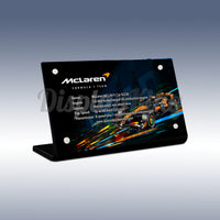 Display King - Acrylic display plaque for LEGO® McLaren MCL39 F1 Car 42228
