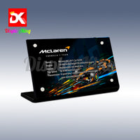 Display King - Acrylic display plaque for LEGO® McLaren MCL39 F1 Car 42228
