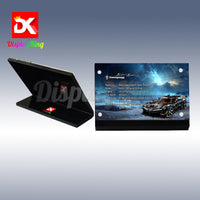 Display King - Acrylic display plaque for LEGO® Koenigsegg Sadair's Spear Megacar 42232
