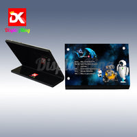 Display King - Acrylic display plaque for LEGO® WALL-E and EVE 43279
