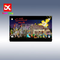 Display King - Acrylic display plaque for Lego The Simpsons House 71006
