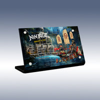 Display King - Acrylic display plaque for LEGO® The Temple Bounty 71848
