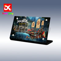 Display King - Acrylic display plaque for LEGO® The Temple Bounty 71848

