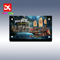 Display King - Acrylic display plaque for LEGO® The Temple Bounty 71848

