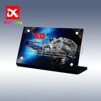 Display King - Acrylic display plaque for Lego Millennium Falcon 75375
